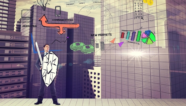 A visual explanation of tax-loss harvesting, showing an investor selling a losing investment to offset gains from a winning investment, and the impact on their overall tax liability.