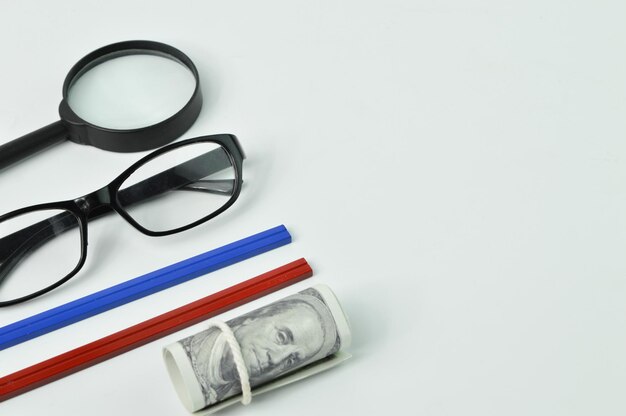 A split image showing examples of HSA-eligible expenses on one side (prescription glasses, doctor's bill) and non-eligible expenses on the other side (cosmetic surgery, over-the-counter medications without a prescription).